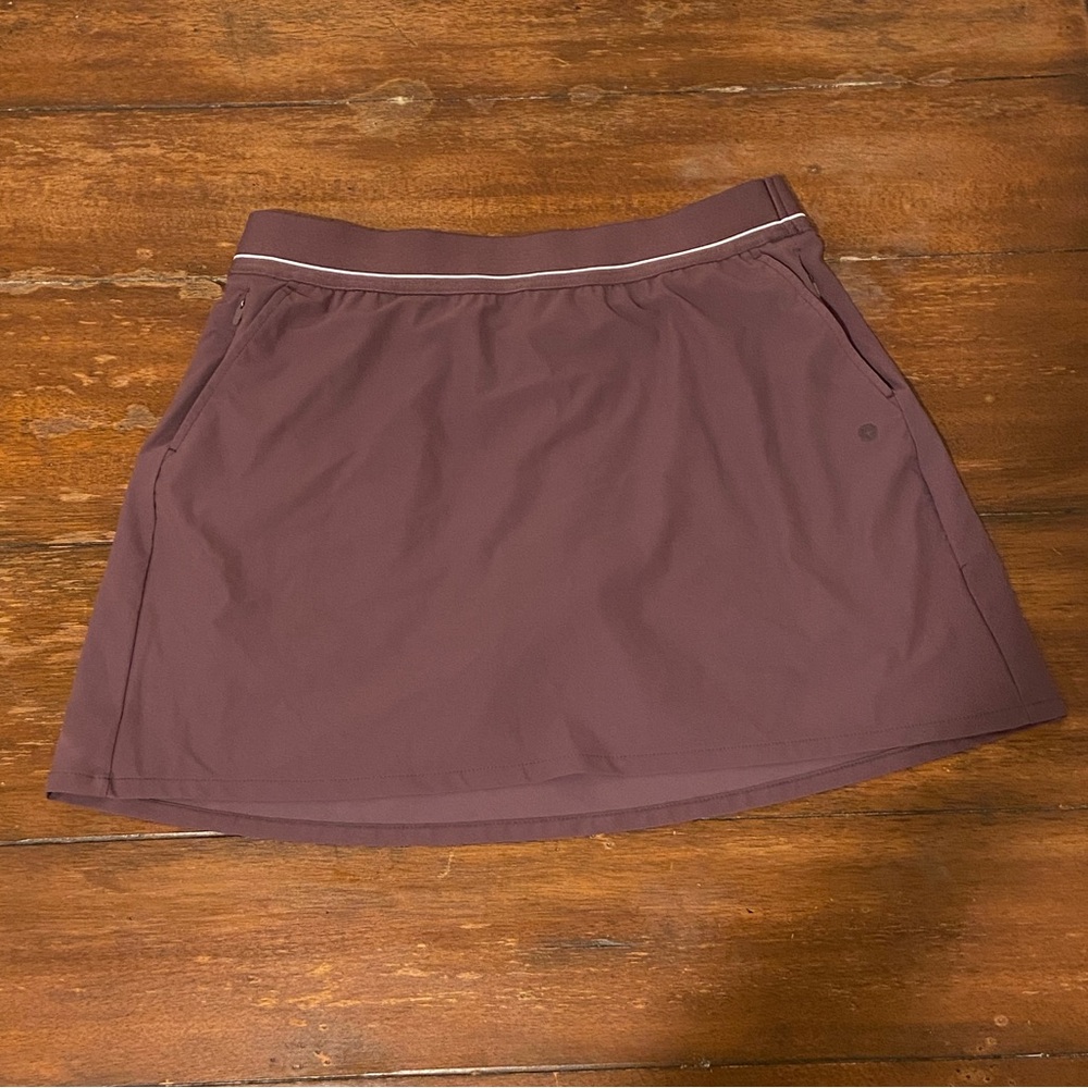 Athletic Skort Womens Soybu Wine/Brown, tennis skort, sports